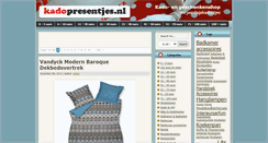 Desktop Screenshot of kadopresentjes.nl